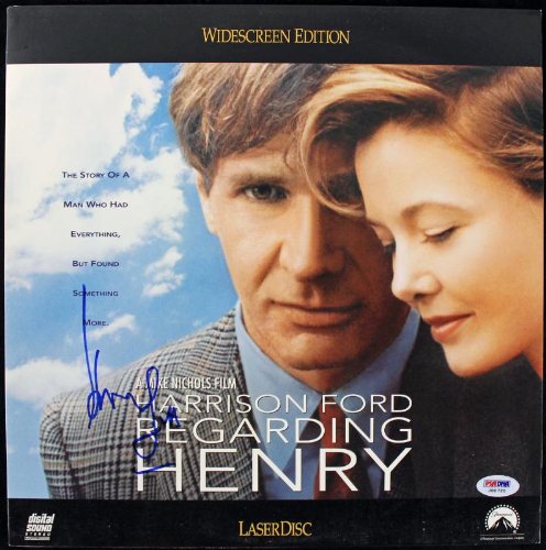 Harrison Ford Regarding Henry Authentic Signed Laserdisc Cover PSA/DNA #J00720