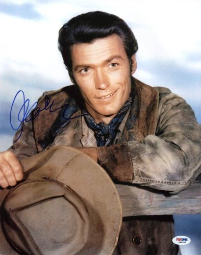Clint Eastwood Signed Authentic 11X14 Photo Autographed PSA/DNA #Q42203