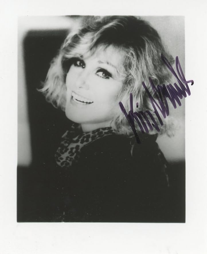 Kim Novak Vertigo Authentic Signed 2.5x3 Black & White Photo BAS #BK43314