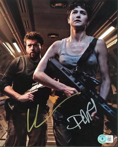Alien Covenant Danny McBride & Katherine Waterson Signed 8x10 Photo BAS BJ084582
