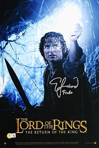Elijah Wood LOTR The Return of the King "Frodo" Signed 12x18 Photo BAS #W774676