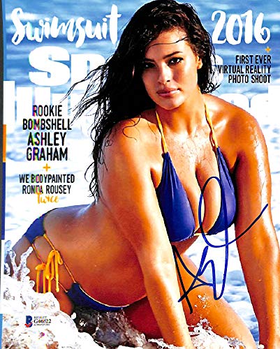 Ashley Graham Model Sexy Authentic Signed 8x10 Photo Autographed BAS #G46522