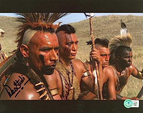 West Studi The Last of the Mohicans Authentic Signed 8x10 Photo BAS #BH049550