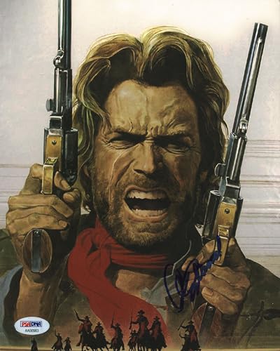 Clint Eastwood The Outlaw Josey Wales Signed 8x10 Photo Auto 10! BAS #AC26950