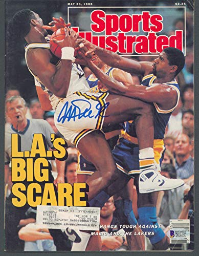 Lakers Magic Johnson Signed May 1988 Sports Illustrated Magazine BAS #MJ17739