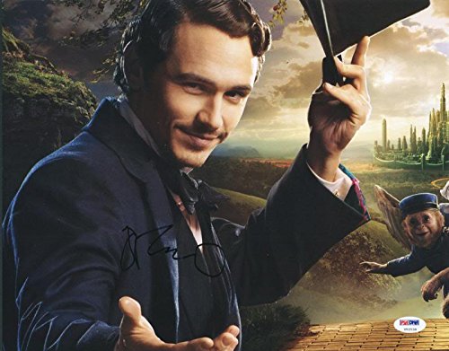 James Franco Oz The Great & Powerful Signed Authentic 11X14 Photo PSA #U92538