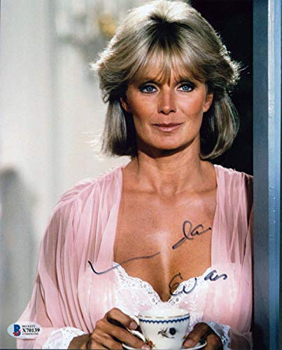 Linda Evans Dynasty Authentic Signed 8x10 Photo Autographed BAS #X70139