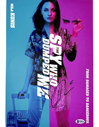 Mila Kunis The Spy Who Dumped Me Authentic Signed 11x14 Photo BAS #F09630