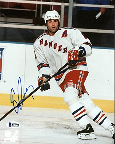 Rangers Eric Lindros Authentic Signed 8X10 Photo Autographed BAS #B50772