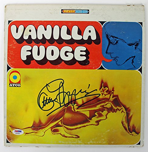 Carmine Appice Vanilla Fudge Authentic Signed Album Cover PSA/DNA #AB43095