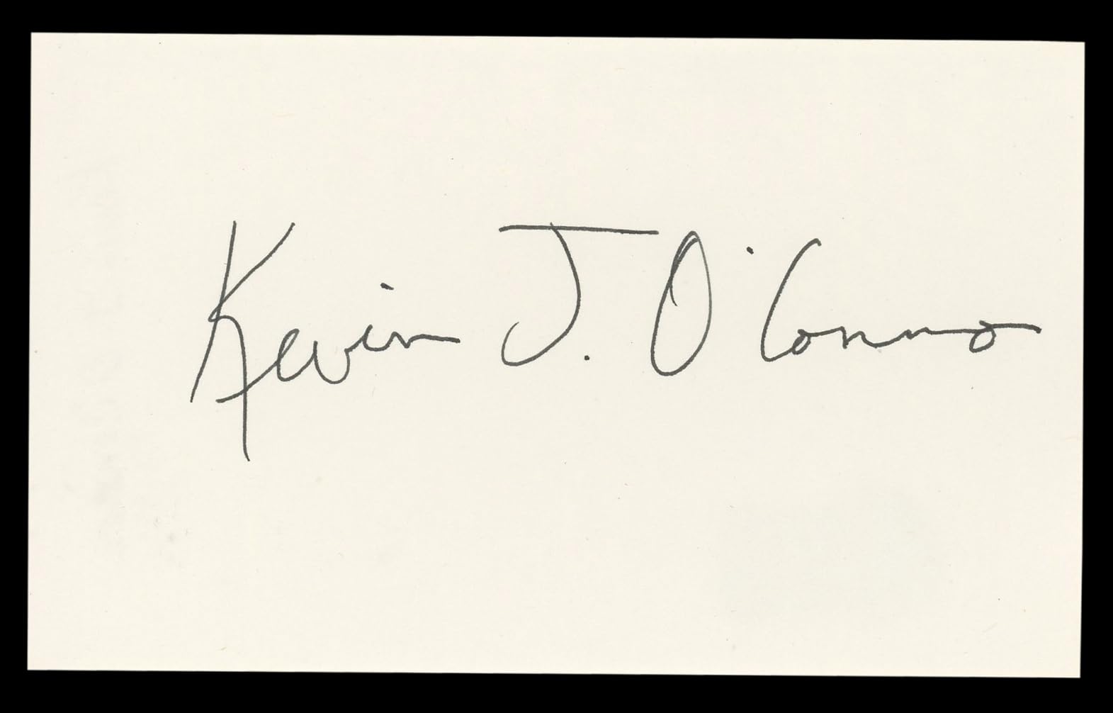 Kevin J. O'Connor The Mummy Authentic Signed 3x5 Index Card BAS #BL98835