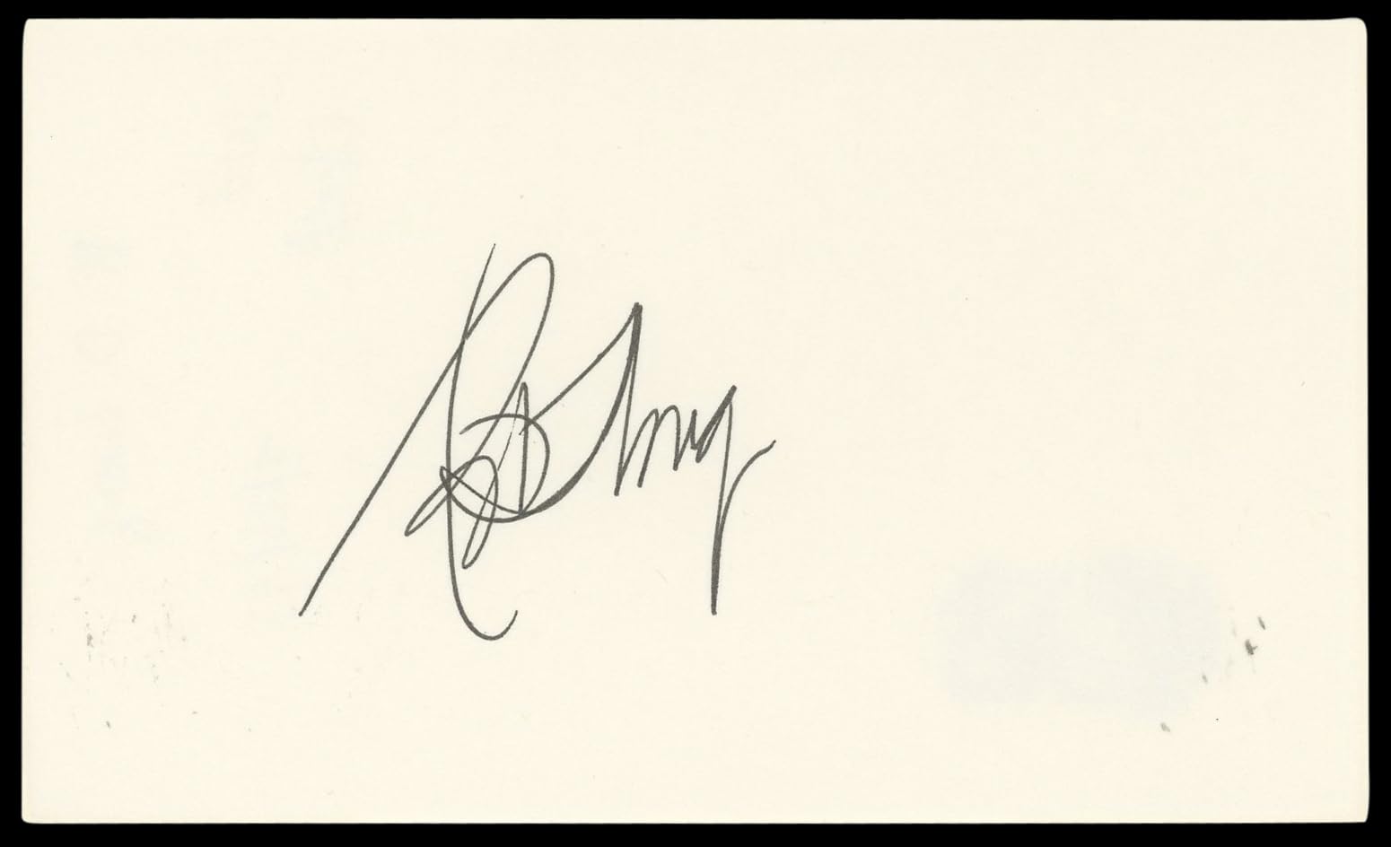 Bradley Darryl Wong Mulan Authentic Signed 3x5 Index Card BAS #BN89162