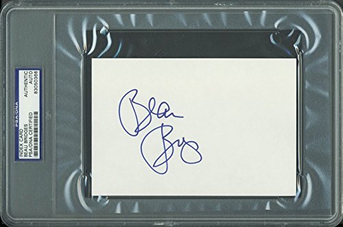 Beau Bridges Authentic Signed 4x6 Index Card Autographed PSA Slabbed #83050366