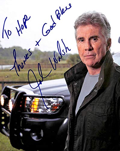 John Walsh America's Most Wanted Authentic Signed 8x10 Photo BAS #G45534