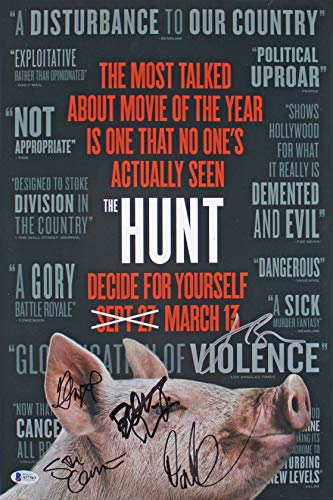 The Hunt (5) Gilpin, Lindelof, Blum, Crim & Howerton Signed 12x18 Photo BAS