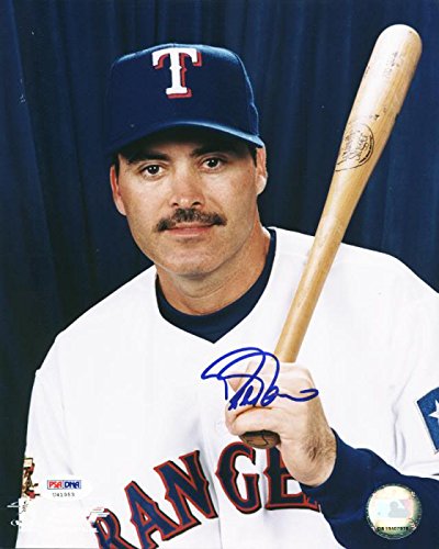 Rangers Rafael Palmeiro Signed Authentic 8X10 Photo Autographed PSA/DNA #U41953