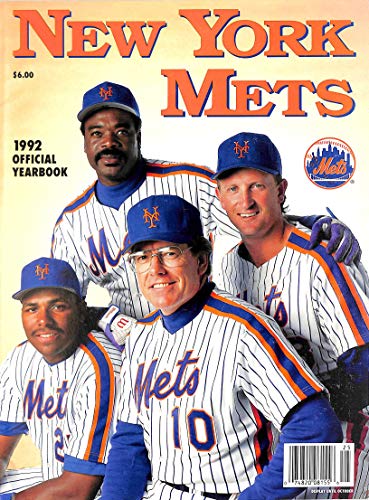 New York Mets 1992 Official Yearbook Program Unsigned