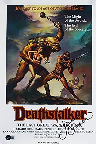 Lana Clarkson Deathstalker Authentic Signed 11x17 Photo Deceased BAS #BA75510