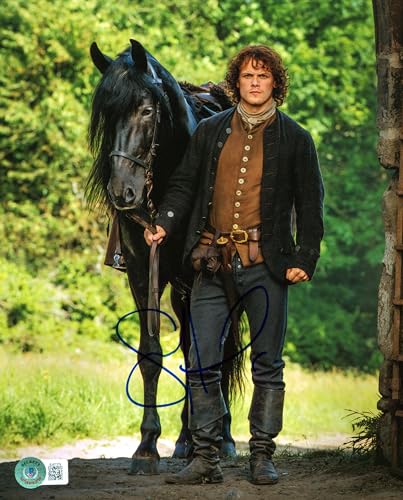Sam Heughan Outlander Authentic Signed 8x10 Photo Autographed BAS #BJ67379