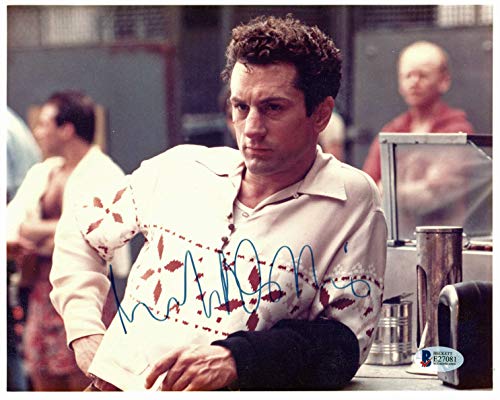 Robert Deniro Raging Bull Authentic Signed 8x10 Photo Autographed BAS #E27081