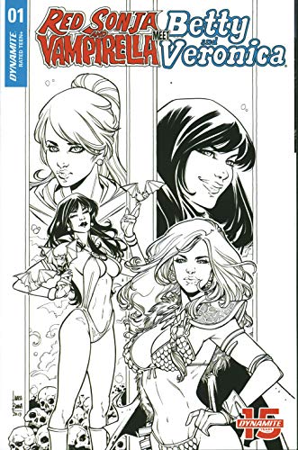 Red Sonja & Vampirella Meet Betty & Veronica Dynamite 01 Variant Comic Un-signed