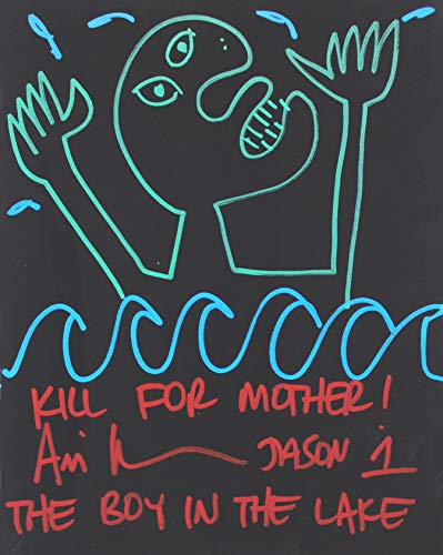 Ari Lehman "3x Inscribed" Signed 11x14 Canvas Hand-Drawn Sketch BAS Wit #WF59865
