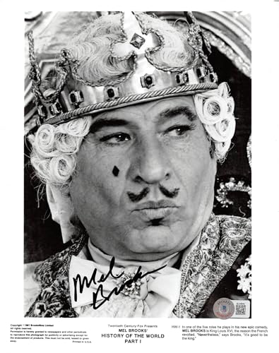 Mel Brooks History of the World: Part I Authentic Signed 8x10 Photo BAS #BL44644