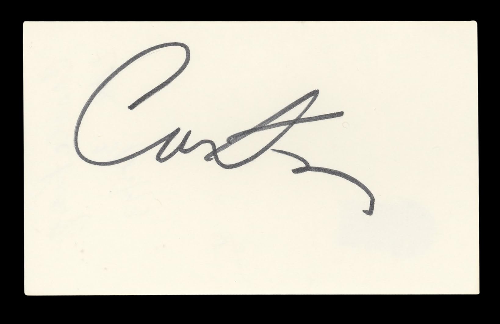 Carole King Musician Authentic Signed 3x5 Index Card Autographed BAS #BL96651