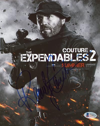 Randy Couture The Expendables 2 Authentic Signed 8x10 Photo BAS #T20573