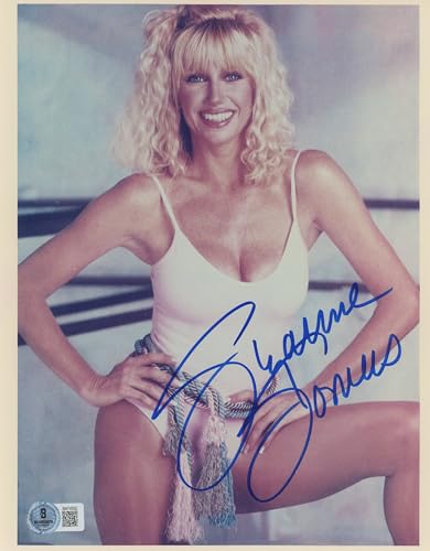 Suzanne Somers Three's Company Authentic Signed 8x10 Photo BAS #BN74550