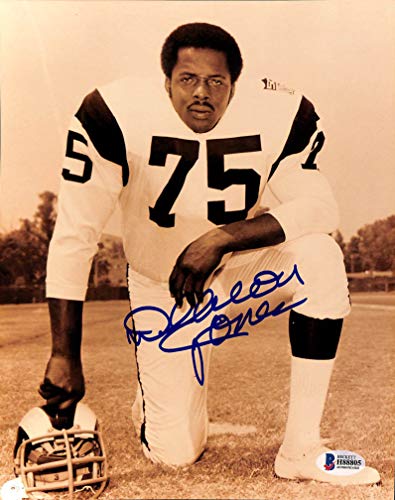 Rams Deacon Jones Authentic Signed 8x10 Photo Autographed BAS