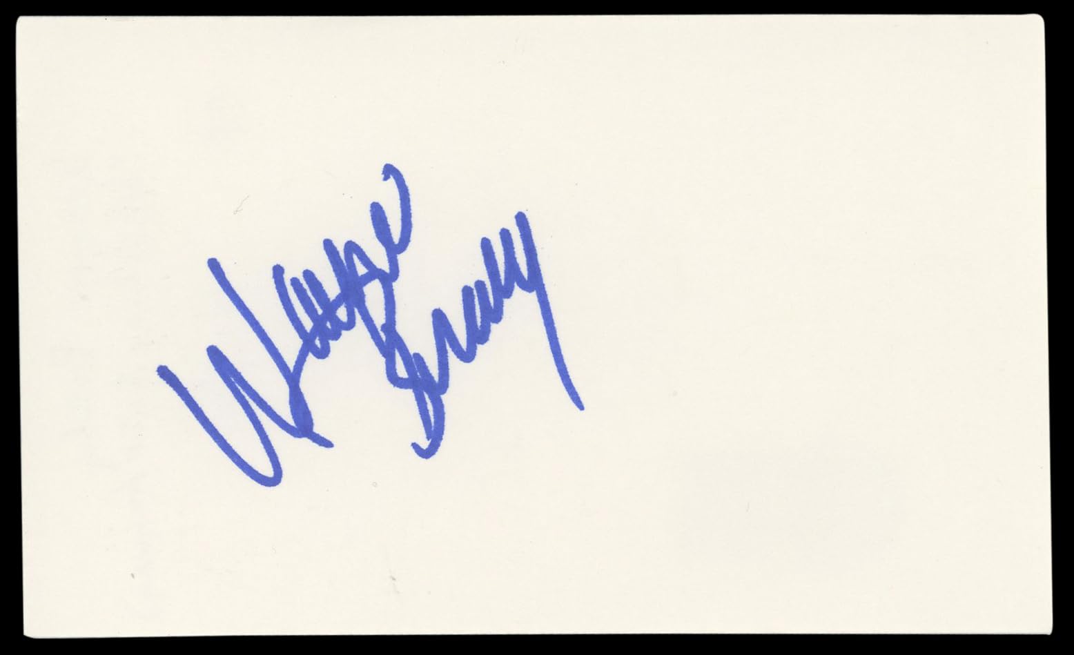 Wayne Brady How I Met Your Mother Signed 3x5 Index Card Autographed BAS #AD70429