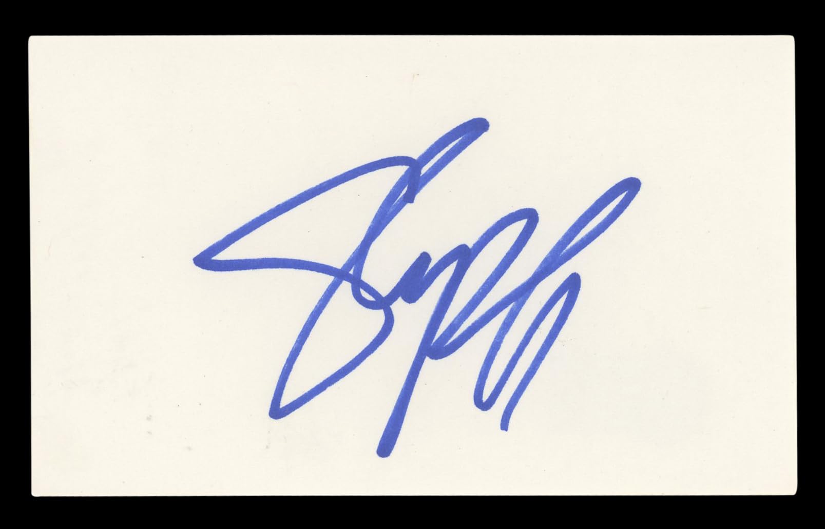 Stephen Dorff Blade Authentic Signed 3x5 Index Card Autographed BAS #BL96704