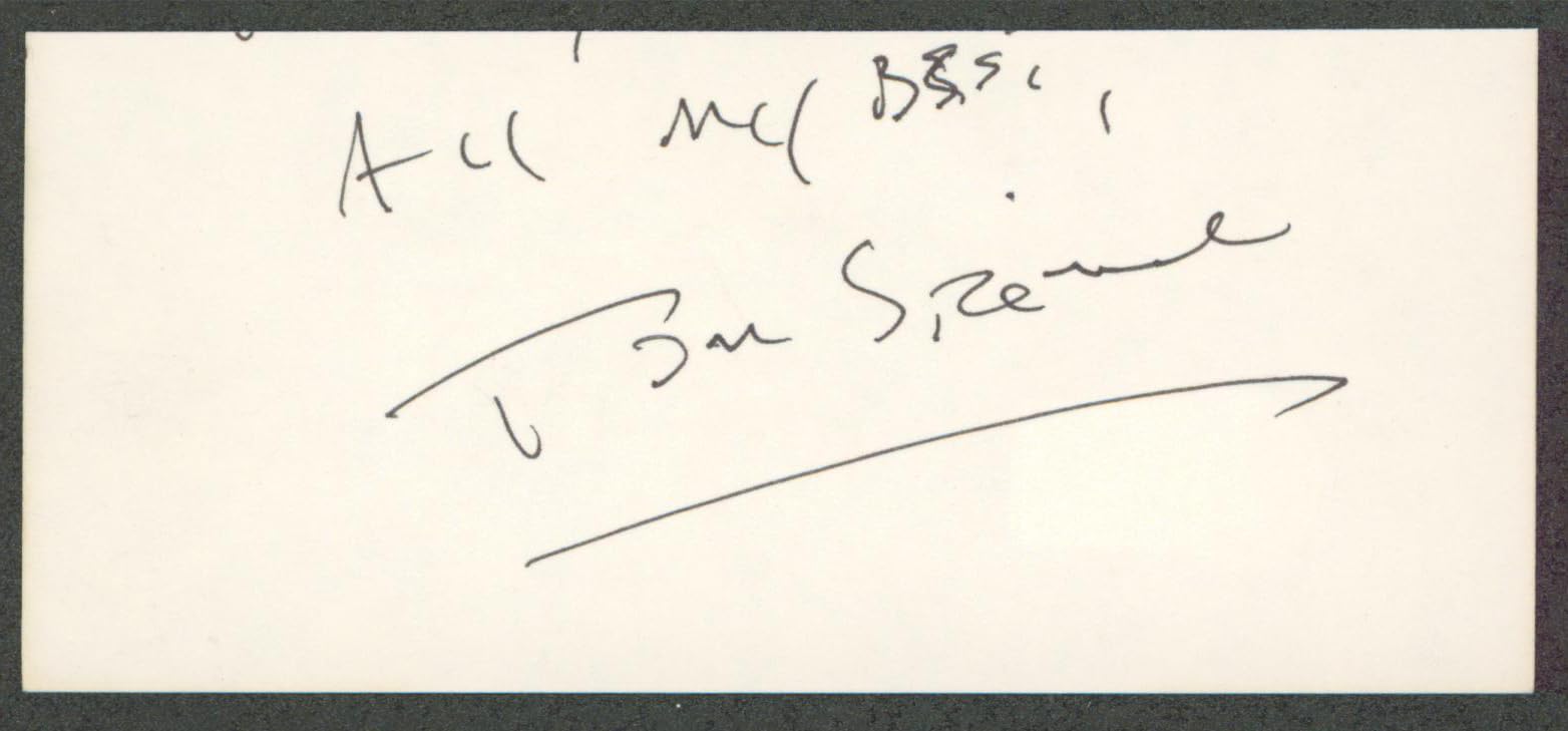 Tom Sizemore Saving Private Ryan Signed 2.25x5 Cut Signature BAS #AD70356