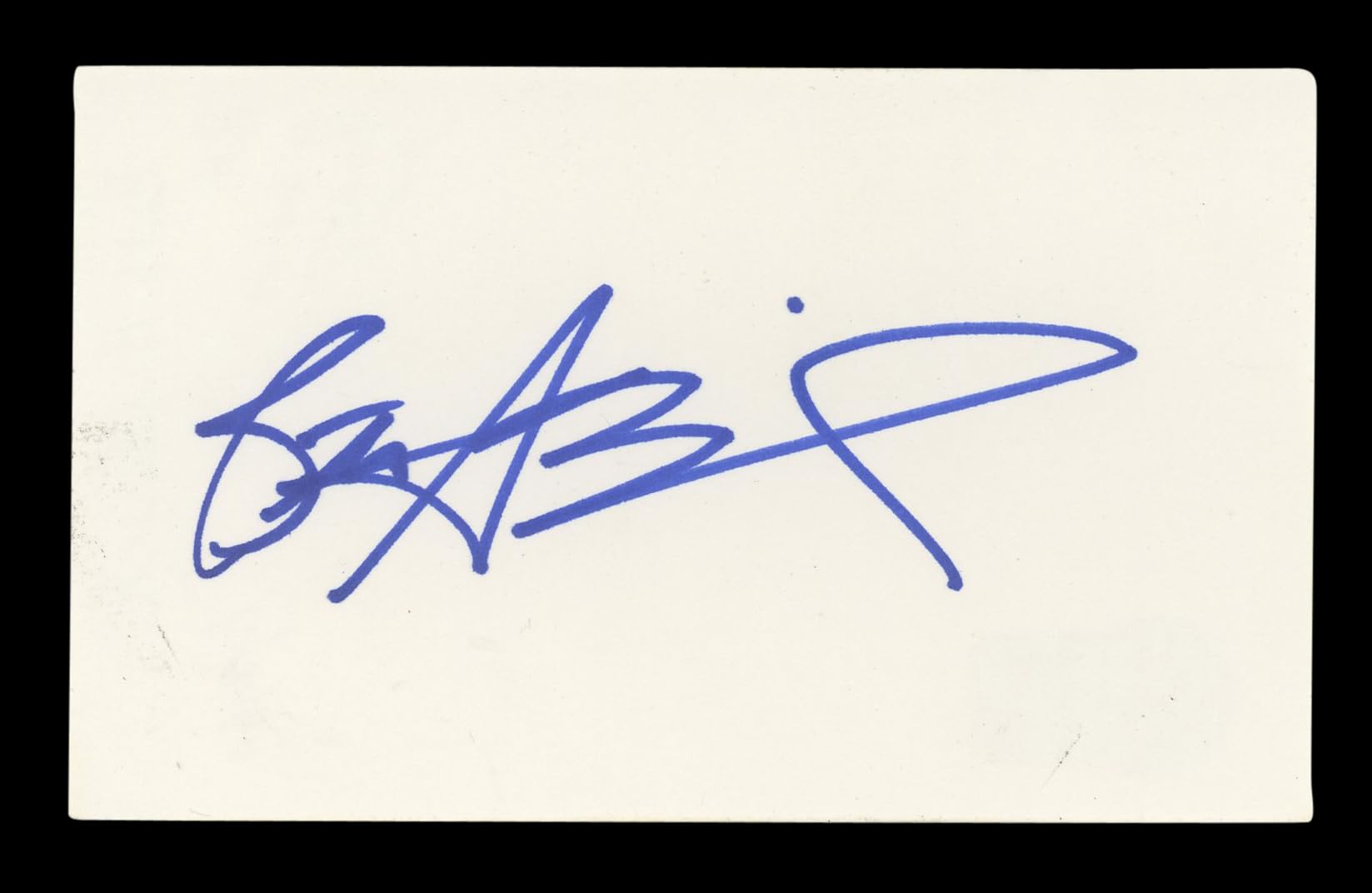 Beth Broderick Sabrina The Teenage Witch Signed 3x5 Index Card BAS #AD70121