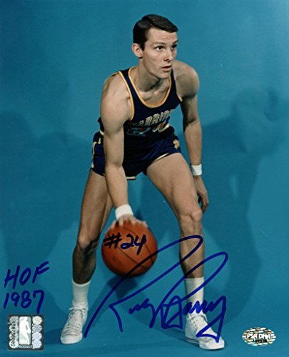Warriors Rick Barry 'HOF 1987' Signed Authentic 8X10 Photo PSA/DNA #J62538