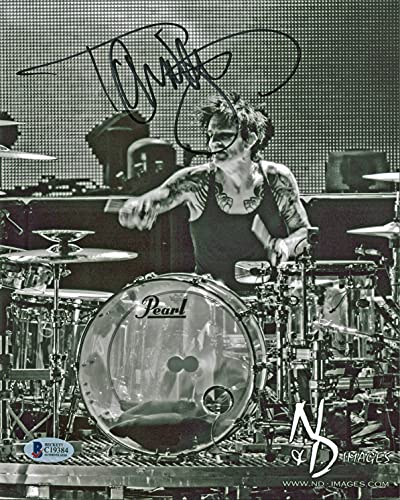 Tommy Lee Motley Crue Authentic Signed 8x10 Photo Autographed BAS #C19384
