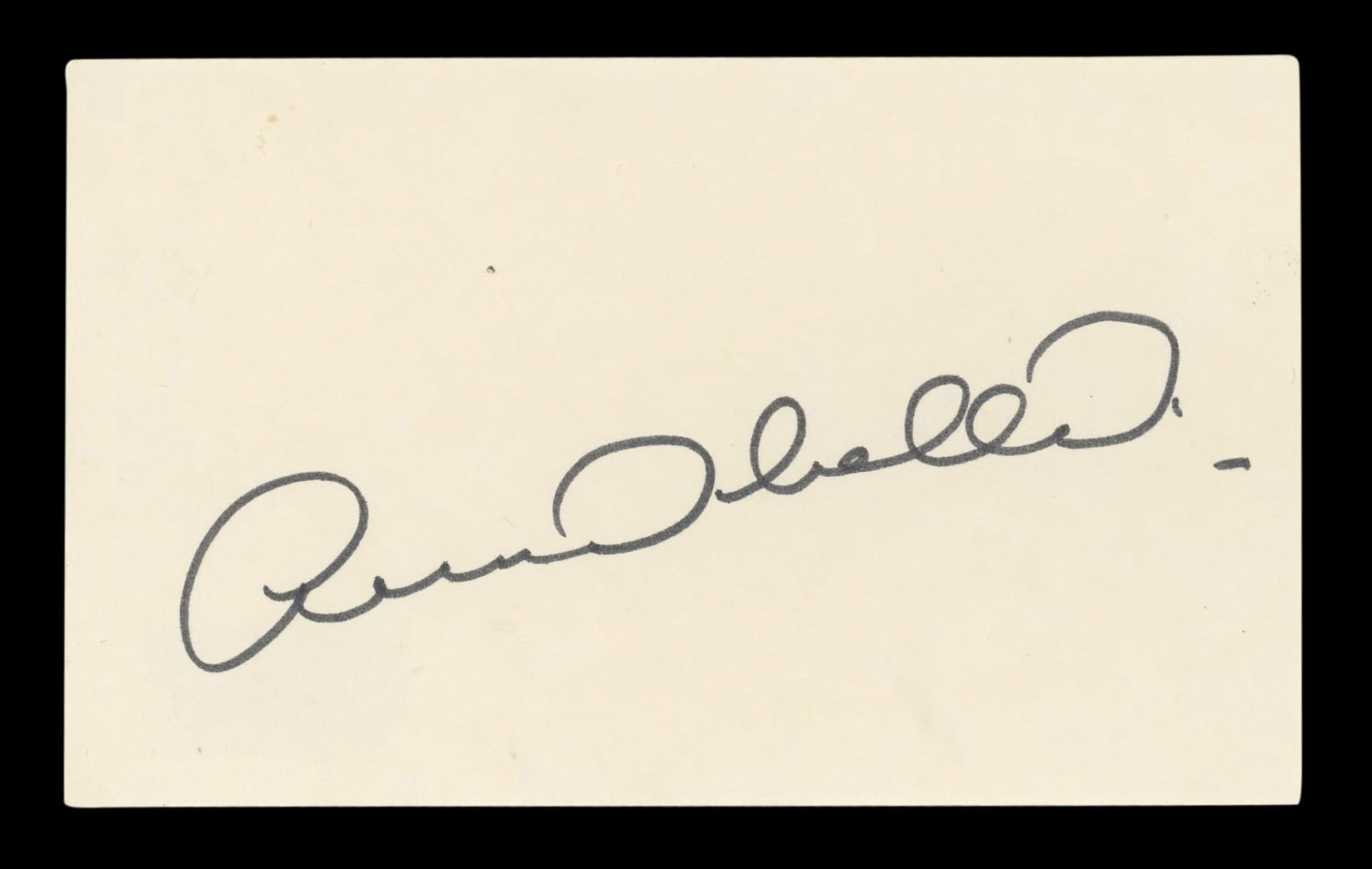 Annabella Authentic Signed 3x5 Index Card Autographed BAS #BM57151