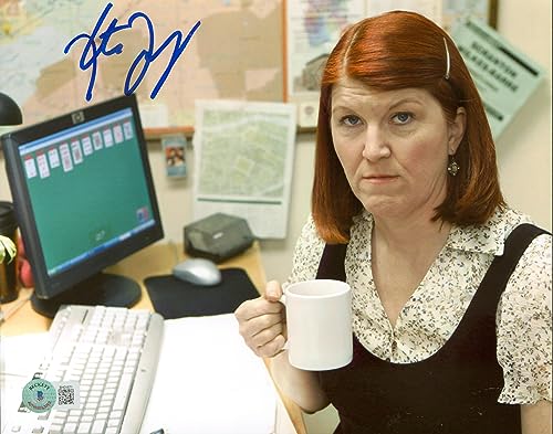 Kate Flannery The Office Authentic Signed 8x10 Photo Autographed BAS #BH01671