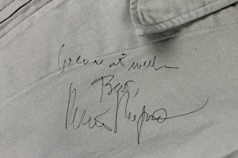 Robert Redford Authentic Signed Used Jacket From The Movie Spy Game PSA #U07996
