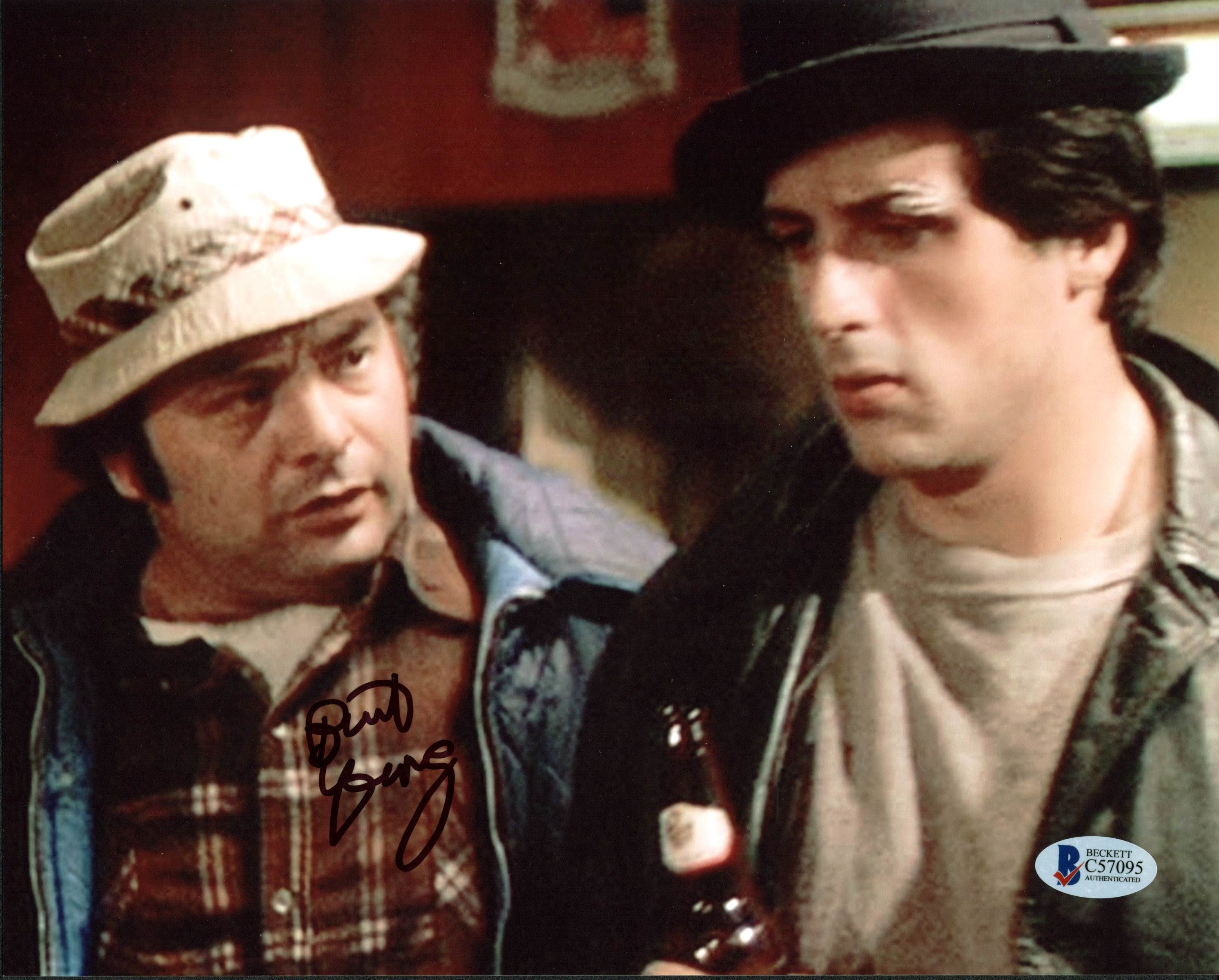 Burt Young Rocky Authentic Signed 8X10 Photo Autographed BAS #C57095