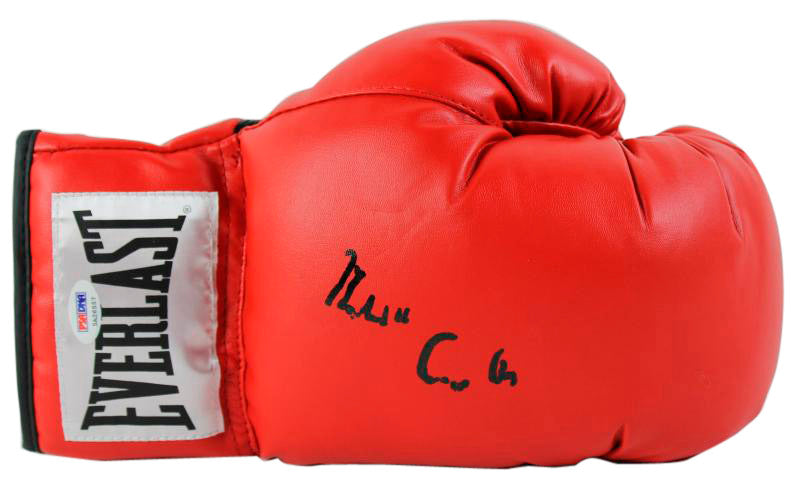 Muhammad Ali "Cassius Clay" Authentic Signed Boxing Glove PSA/DNA ITP #5A26557