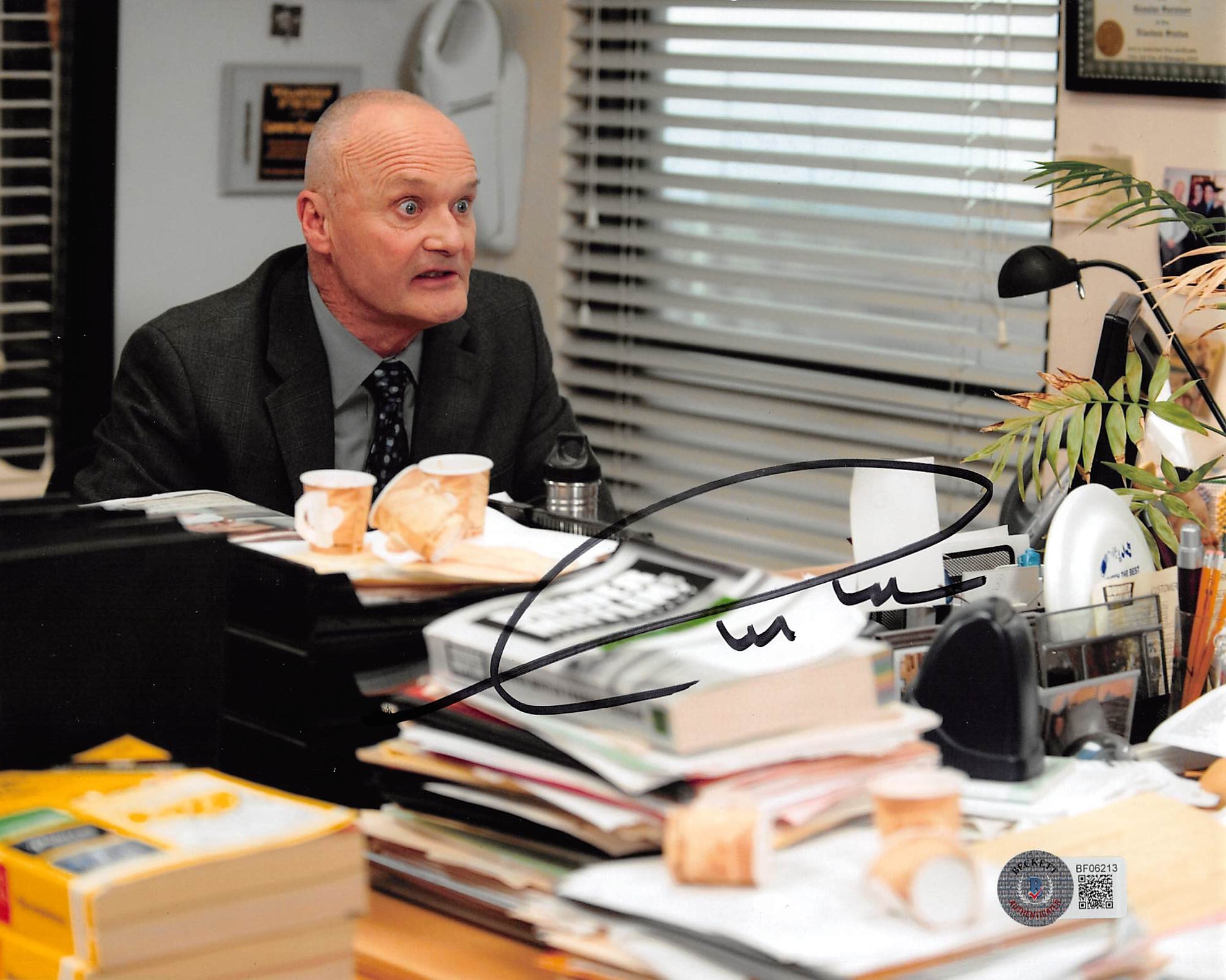 Creed Bratton The Office Authentic Signed 8x10 Photo Autographed BAS #BF06213