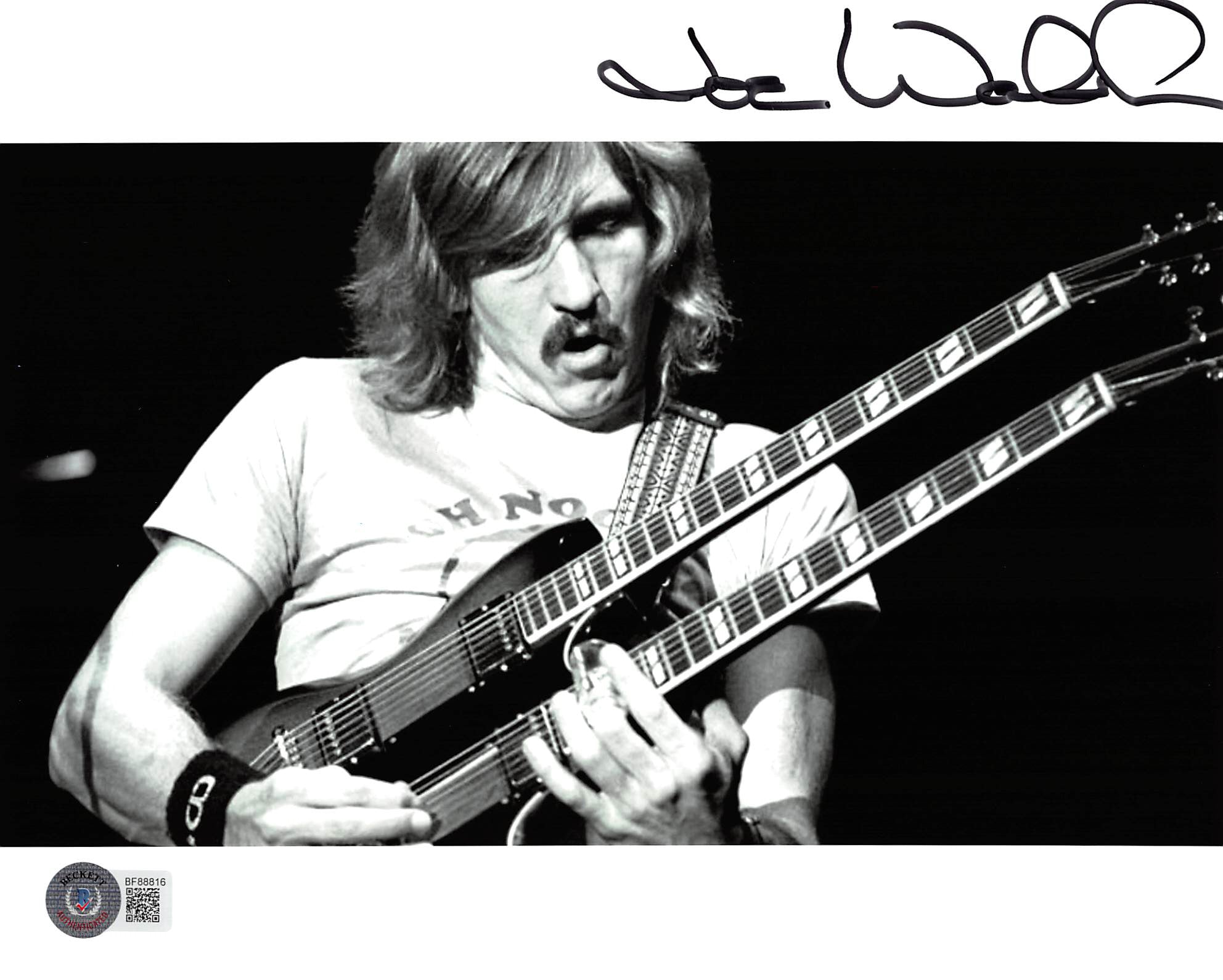 Joe Walsh The Eagles Authentic Signed 8x10 Photo Autographed BAS #BF88816