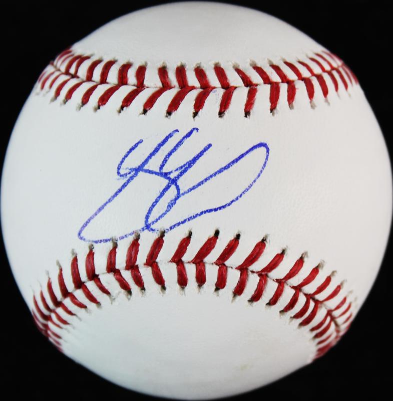Dodgers Yasmani Grandal Signed Authentic OML Baseball PSA/DNA #X29284