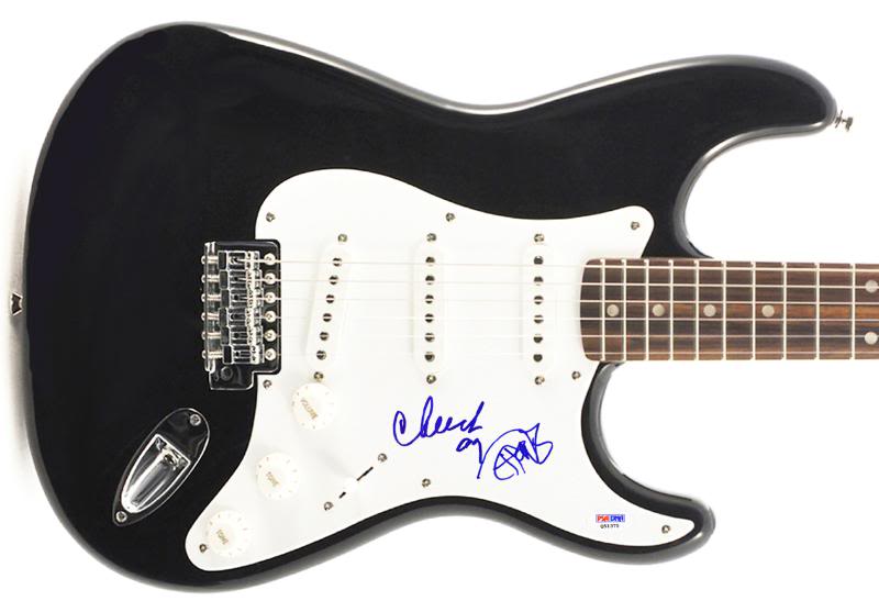 Cheech Marin & Tommy Chong Up In Smoke Authentic Signed Guitar PSA/DNA #Q51375