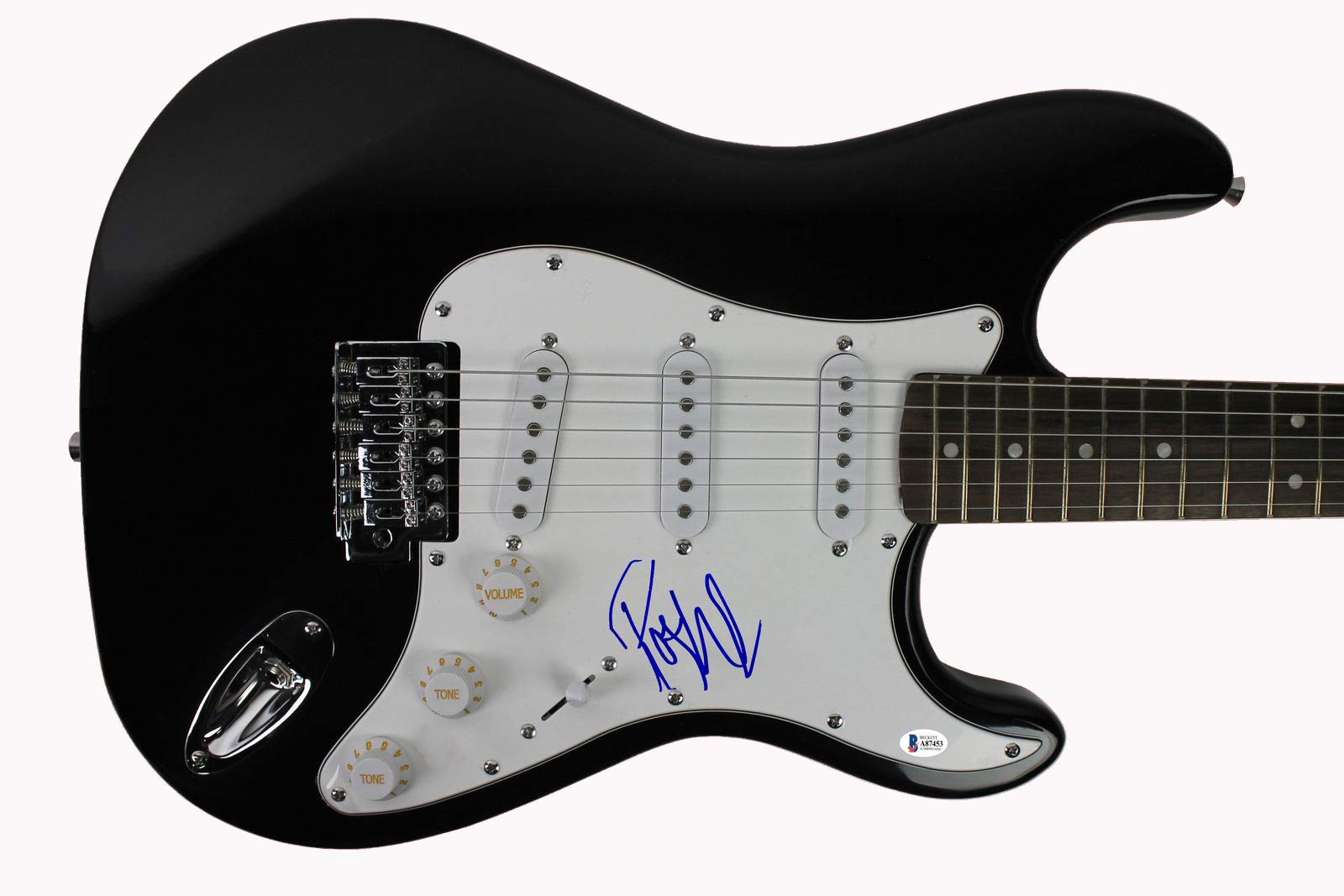 Roger Waters Pink Floyd Authentic Signed Electric Guitar Autographed BAS #A87453