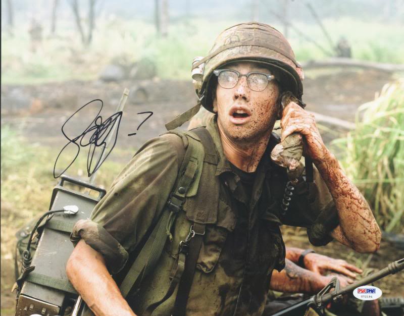 Jay Baruchel Tropic Thunder Signed Authentic 11X14 Photo PSA/DNA #U72194