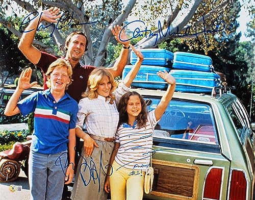 Vacation (4) Chase, D'Angelo, Hall & Barron Signed 16x20 Photo BAS Witnessed 6