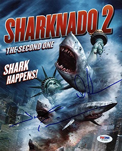 Mark Mcgrath & JUDAh Friedlander Sharknado 2 Signed 8X10 Photo PSA/DNA #W79591